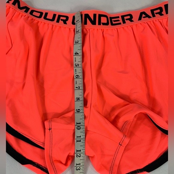 Under Armour Women's UA Play Up 2.0 Shorts Size Large 1362517 Brilliance Pink - Picture 10 of 10